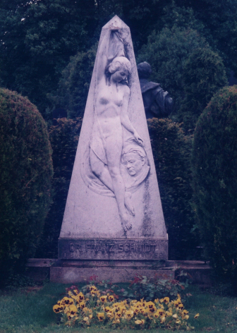 フランツ・シュミットの墓写真